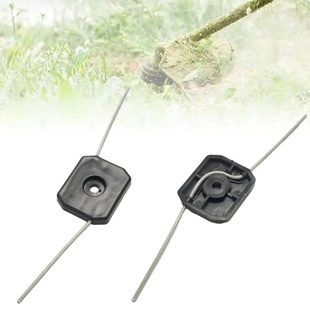 5x Replacement Head for Brush Cutter Steel Wire 150mm Hole 5.5mm